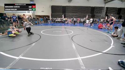 131 lbs Rr Rnd 1 - Benjamin Curcio, Centurion MS vs Logan Walsh, Washington Twp. Minutemen MS