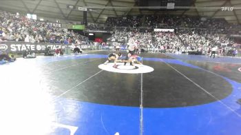 Girls 2A 105 lbs Semifinal - Shaniya Tarula, Toppenish (Girls) vs Kyler Menza, Washington (Girls)