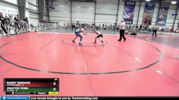 84 lbs Rd# 6- 9:00am Saturday Final Pool - Randy Winnans, Nauman Green vs Preston Dorn, PA Blue