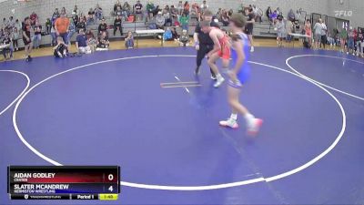 144 lbs Quarterfinal - Aidan Godley, Crater vs Slater McAndrew, Hermiston Wrestling