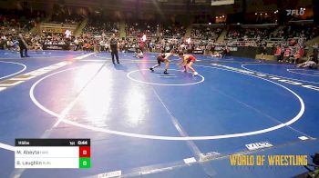 115 lbs Consi Of 16 #1 - Marcus Abeyta, Hammer House Mafia vs Brant Laughlin, Purler Wrestling Academy (PWA-NWA)