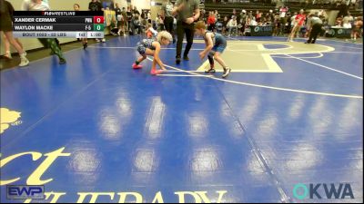 52 lbs Quarterfinal - Xander Cermak, Perry Wrestling Academy vs Waylon Macke, F-5 Grappling