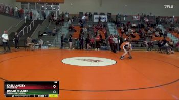 134 lbs Round 6 - Kael Lancey, Grissom Hs vs Oscar Chaires, Tupelo High School