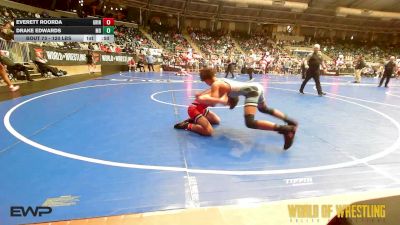 120 lbs Consi Of 8 #2 - Everett Roorda, Grindhouse vs Drake Edwards, Mad Dawg Wrestling Club