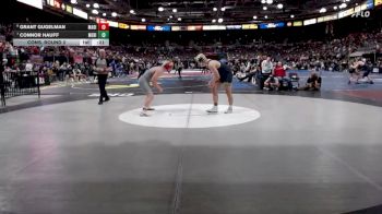 6A 165 lbs Cons. Round 2 - Connor Hauff, Meridian vs Grant Gugelman, Madison