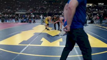 6A 215 lbs Cons. Round 2 - Blake Nguyen, Meridian vs Rylan Peterson, Coeur D Alene