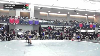 113 lbs Consolation - Treydan Beam, Xavier vs Owen Blair, Newtown