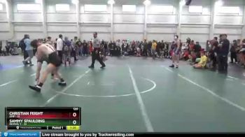 120 lbs Finals (2 Team) - Sammy Spaulding, Revival Y vs Christian Feight, OMP