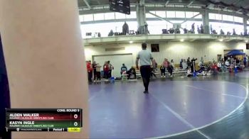 87 lbs Cons. Round 5 - Kasyn Ingle, Maurer Coughlin Wrestling Club vs Alden Walker, Maurer Coughlin Wrestling Club