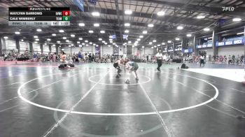 105 lbs Rr Rnd 1 - Waylynn Barrows, Buffalo Valley Wrestling Club MS Black vs Cale Wimberly, Team Barracuda MS