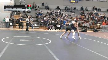 184 lbs Cons. Round 3 - Braxton Westendorf, Upper Iowa vs Evan Farley, Minnesota State