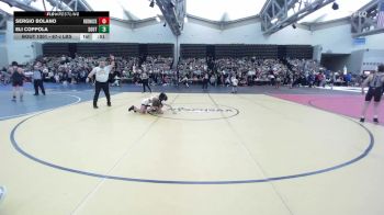 67-J lbs Consi Of 8 #2 - Sergio Bolano, RedNose Wrestling School vs Eli Coppola, South Plainfield