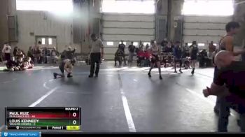 88 lbs Round 2 (8 Team) - Paul Ruiz, PA Alliance Red vs Louis Kennedy, Vougars Honors