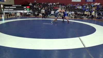 285 lbs Quarterfinal - Issac Sheeren, Lander vs Bryce Dadey, The Citadel