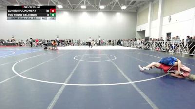 120 lbs Round Of 128 - Gunner Polikowsky, MN vs Ryu Renzo Calderon, TX