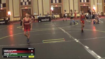 56 lbs Finals (8 Team) - Peter Capogna, Bad Bass vs Louis Alojado, SVRWC Black