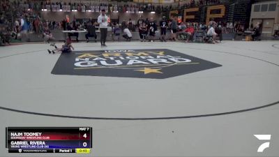 53 lbs Round 2 - Najm Toomey, Doomsday Wrestling Club vs Gabriel Rivera, Viking Wrestling Club (IA)