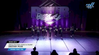 Fierce Factory Dance & Talent - Destiny Pom [2024 Youth - Pom Day 2] 2024 Power Dance Grand Nationals