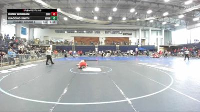 174 lbs Champ. Round 2 - Giacomo Smith, Merchant Marine vs Owen Windram, Cortland