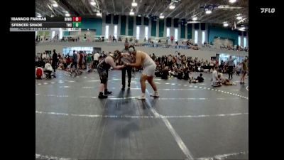 285 lbs Round 2 (4 Team) - Spencer Shade, Trojan WC vs Iganacio Farinas, BHWC | Black Hive Wrestling Club