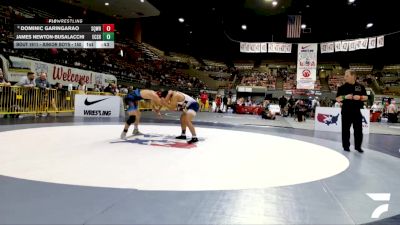 Junior Boys - 150 lbs Cons. Round 4 - Dominic Garingarao, Squad Wrestling vs James Newton-Busalacchi, El Camino SSF High School Wrestling