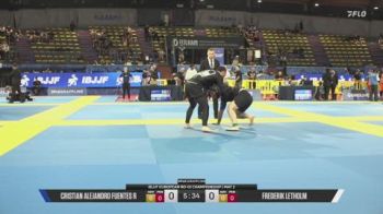CRISTIAN ALEJANDRO FUENTES R vs FREDERIK LETHOLM 2026 IBJJF European NoGi