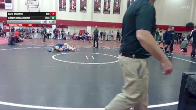 157 lbs Cons. Round 4 - Zakin Bolander, Treasure Valley CC vs Gus Menne, Corban University