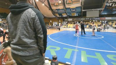 132 kg Rr Rnd 1 - Amy Erikson, Niskayuna vs Madalyn LaBeef, Fulton