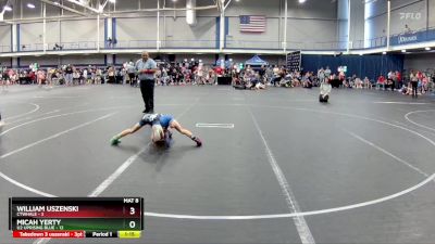 60 lbs Round 1 (4 Team) - William Uszenski, CTWHALE vs Micah Yerty, U2 Uprising Blue