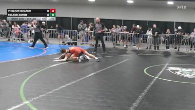 113 lbs Round Of 128 - Preston Bubash, PA vs Ryland Aston, GA