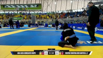 Beatriz Cristina Dos Santos A. C vs Ana Luiza Gonçalves Bispo 2026 Brasileiro Jiu-Jitsu IBJJF