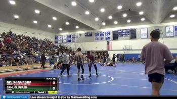126 lbs Quarterfinal - Nikhil Guerrero, Legacy Wrestling Center vs Samuel Persh, Open