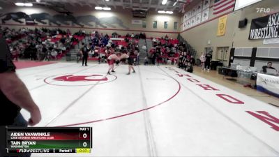 225 lbs Quarterfinal - Tain Bryan, Washington vs Aiden VanWinkle, Lake Stevens Wrestling Club