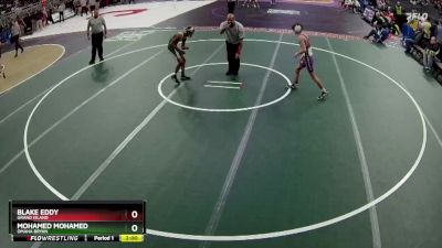 Quarterfinal - Blake Eddy, Grand Island vs Mohamed Mohamed, Omaha Bryan