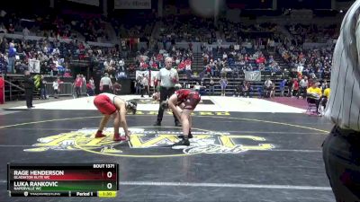 178 lbs Quarterfinal - Rage Henderson, Gladiator Elite WC vs Luka Rankovic, Naperville WC