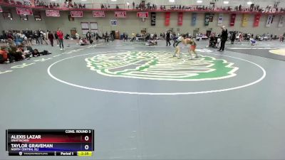 138 A Cons. Round 3 - Taylor Graveman, North Central (IL) vs Alexis Lazar, UNATTACHED