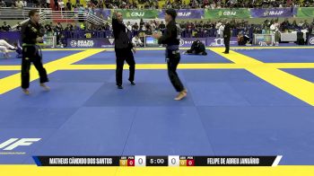 Felipe De Abreu Januário vs Matheus Cândido Dos Santos 2025 Brasileiro Jiu-Jitsu IBJJF
