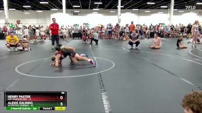 96 lbs Round 1 (4 Team) - Henry Paster, Mat Warriors Red vs Alexis Galindo, U2 Upstate Uprising