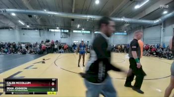 157 lbs Champ. Round 3 - Sean Johnson, Alameda International vs Caleb McCollum, Erie