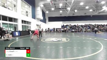 150 lbs Cons. Round 2 - Luca Graeff, El Modena vs Cristian Valle, Sierra Vista