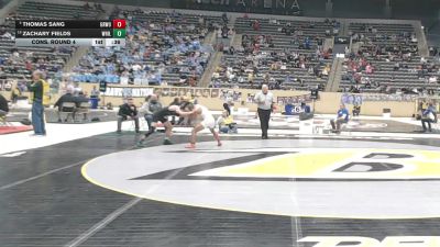 113 lbs Cons. Round 4 - Thomas Sang, Greenwood vs Zachary Fields, Western Hills