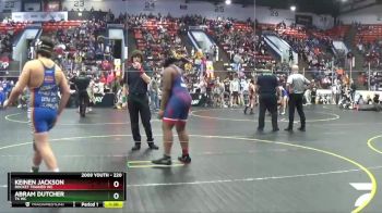 220 lbs Champ. Round 1 - Keinen Jackson, Rocket Trained WC vs Abram Dutcher, TK WC