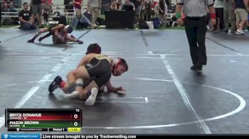 72 lbs Round 7 (8 Team) - Bryce Donahue, Donahue vs Mason Brown, Olympia
