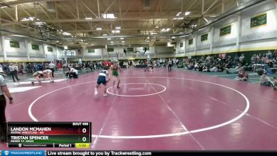 145 lbs Champ. Round 2 - Tristan Spencer, Pierre T.F. Riggs vs Landon Mcmahen, MATPAC Wrestling - ND