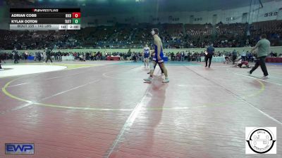 143 lbs Semifinal - Adrian Cobb, Bixby vs Kylan Ooton, Tuttle