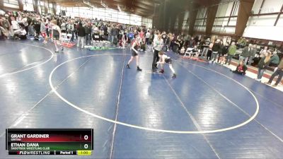 90 lbs Cons. Round 4 - Grant Gardiner, Uintah vs Ethan Dana, Shootbox Wrestling Club