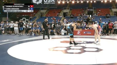 165 lbs Champ. Rd Of 64 - Thomas Schechterly, Pennsylvania vs Chris Anguiano, California