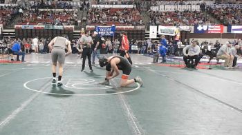 A - 175 lbs Champ. Round 1 - Hunter Rooney, Libby / Troy vs Troy Gibson, Three Forks/Ennis