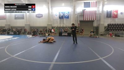 125 lbs Champ. Rd Of 32 - Kiera Deleon, Fighting Squirrels Wrestling Club vs Emory Little, Victory Wrestling Club - VTC