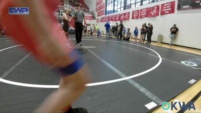 92 lbs Rr Rnd 3 - Jase Brown, Chandler Takedown Club vs Parker Oliver, Weatherford Youth Wrestling